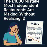 The £1000 mistake for restaurants